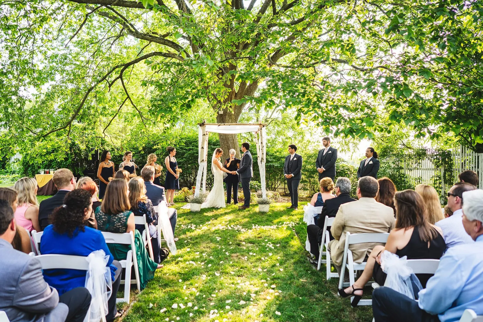 Feast at Round Hill wedding